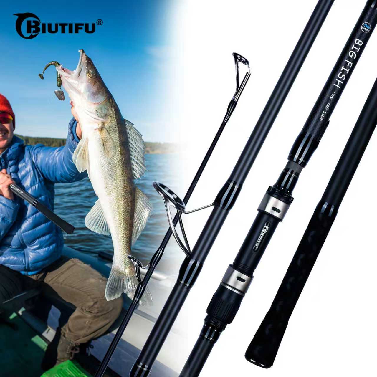 Fishing Rod Surf - BIUTIFU BIGFISH Sazan Surfcasting Olta Kamışları