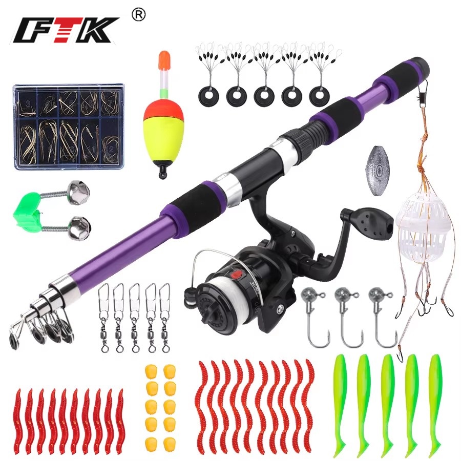 FTK 1.8 M Taşınabilir İplik Ol - Fishing Rod Combo incelemesi ve fiyatı